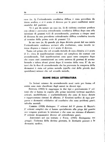 Note e riviste di psichiatria Manicomio provinciale di Pesaro