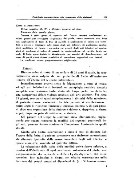 Note e riviste di psichiatria Manicomio provinciale di Pesaro