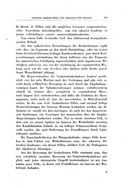 Note e riviste di psichiatria Manicomio provinciale di Pesaro