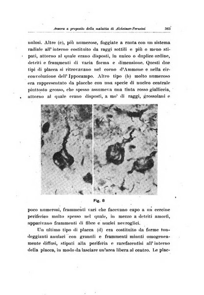 Note e riviste di psichiatria Manicomio provinciale di Pesaro