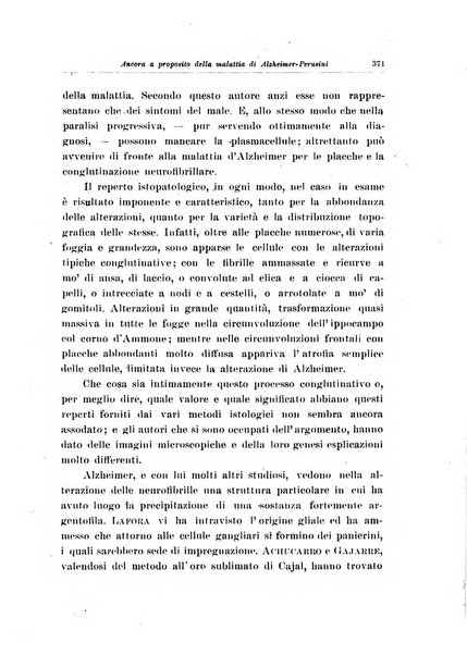 Note e riviste di psichiatria Manicomio provinciale di Pesaro