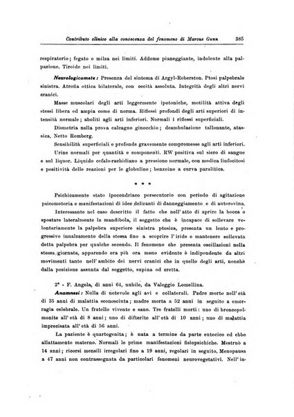 Note e riviste di psichiatria Manicomio provinciale di Pesaro