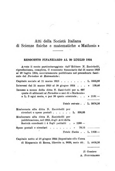 Periodico di matematiche storia, didattica, filosofia