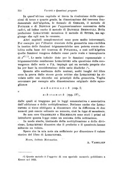 Periodico di matematiche storia, didattica, filosofia