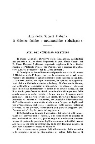 Periodico di matematiche storia, didattica, filosofia