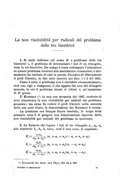 Periodico di matematiche storia, didattica, filosofia