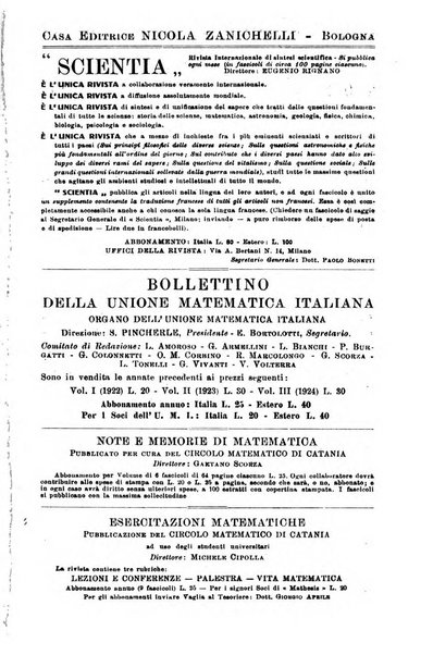 Periodico di matematiche storia, didattica, filosofia