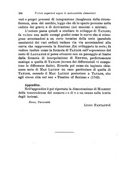 Periodico di matematiche storia, didattica, filosofia