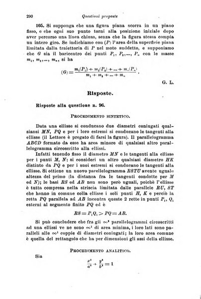 Periodico di matematiche storia, didattica, filosofia