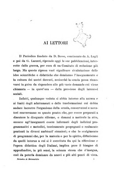 Periodico di matematiche storia, didattica, filosofia