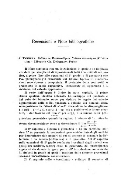 Periodico di matematiche storia, didattica, filosofia