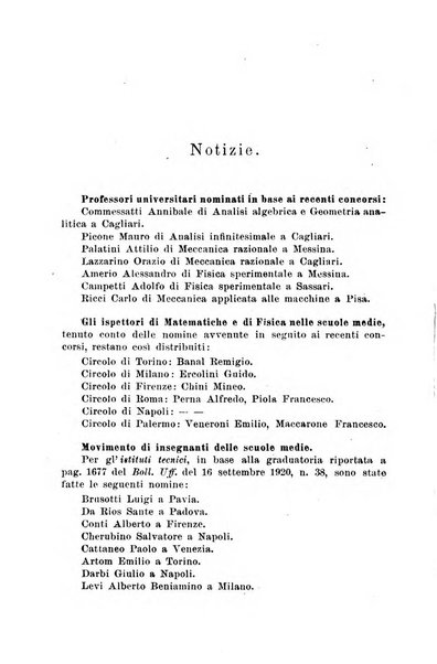 Periodico di matematiche storia, didattica, filosofia