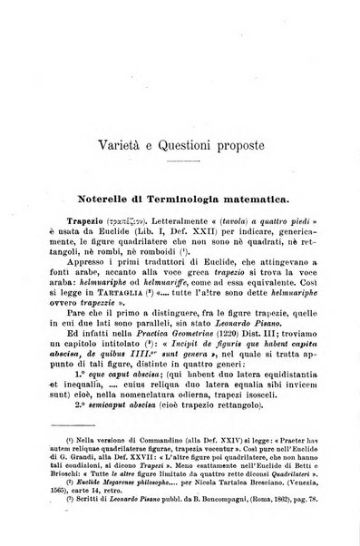 Periodico di matematiche storia, didattica, filosofia