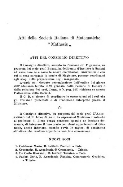 Periodico di matematiche storia, didattica, filosofia