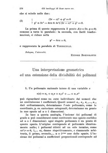 Periodico di matematiche storia, didattica, filosofia