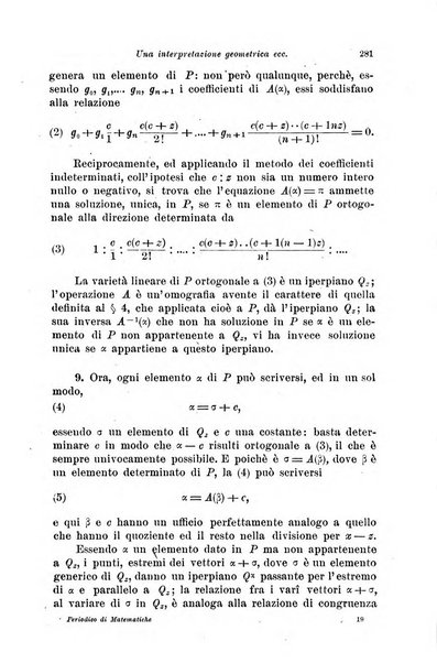 Periodico di matematiche storia, didattica, filosofia