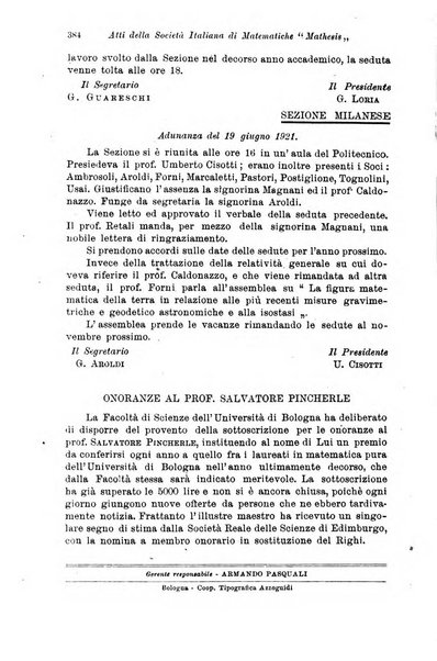 Periodico di matematiche storia, didattica, filosofia