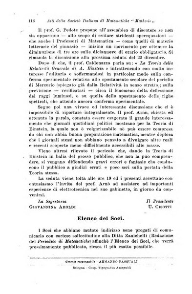 Periodico di matematiche storia, didattica, filosofia