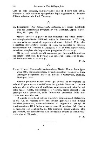 Periodico di matematiche storia, didattica, filosofia