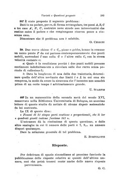 Periodico di matematiche storia, didattica, filosofia