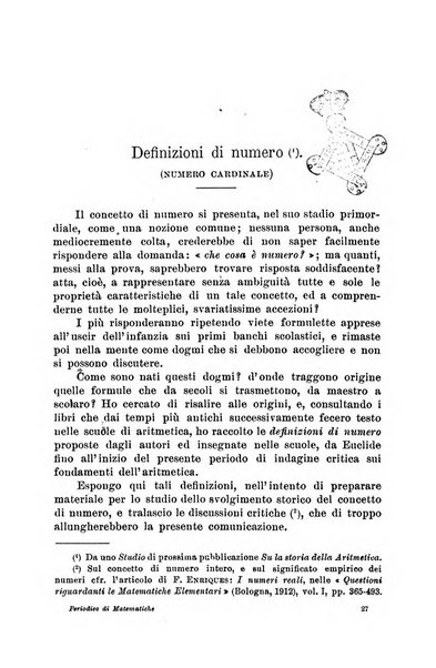 Periodico di matematiche storia, didattica, filosofia