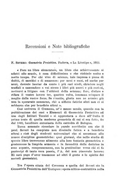 Periodico di matematiche storia, didattica, filosofia