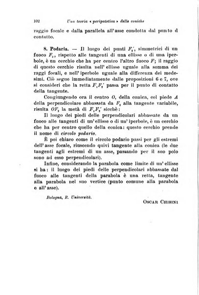 Periodico di matematiche storia, didattica, filosofia