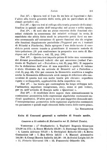 Periodico di matematiche storia, didattica, filosofia