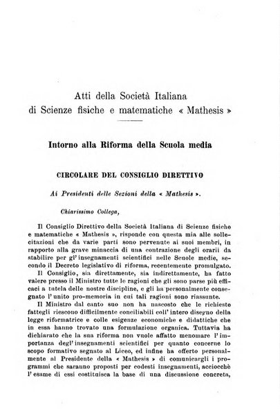 Periodico di matematiche storia, didattica, filosofia