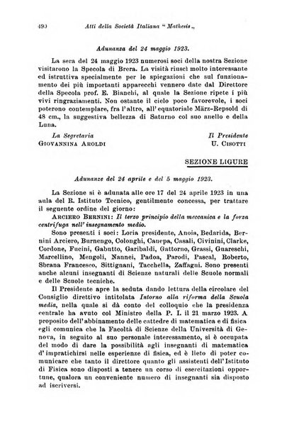 Periodico di matematiche storia, didattica, filosofia