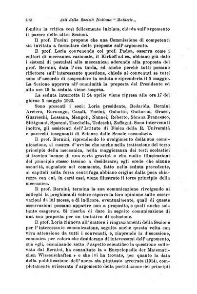 Periodico di matematiche storia, didattica, filosofia