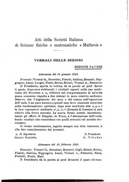 Periodico di matematiche storia, didattica, filosofia