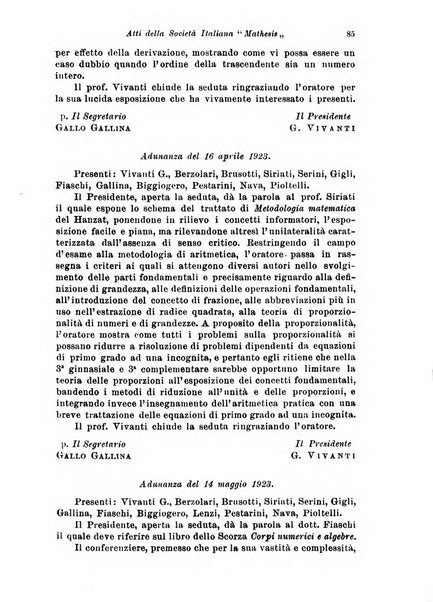 Periodico di matematiche storia, didattica, filosofia