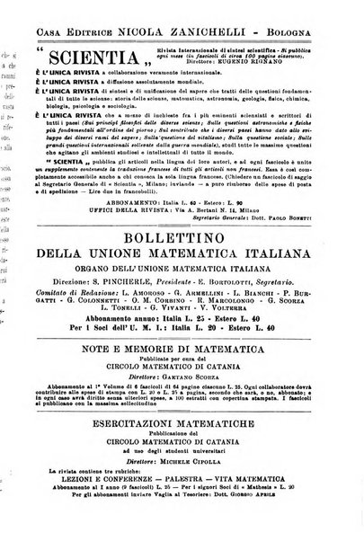 Periodico di matematiche storia, didattica, filosofia