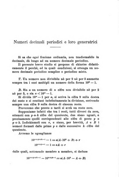 Periodico di matematiche storia, didattica, filosofia