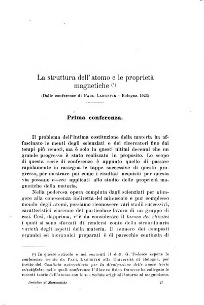 Periodico di matematiche storia, didattica, filosofia