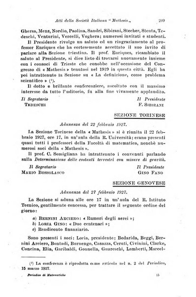 Periodico di matematiche storia, didattica, filosofia