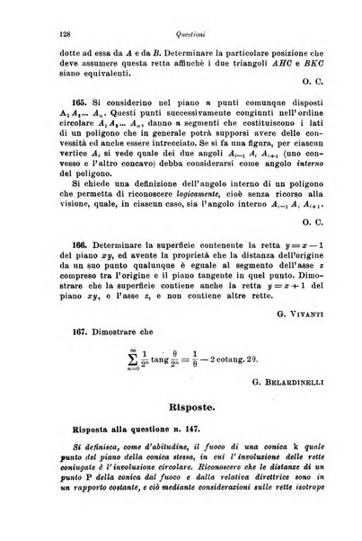 Periodico di matematiche storia, didattica, filosofia