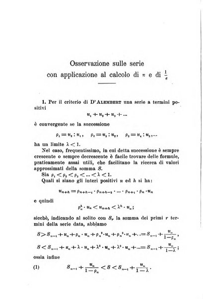 Periodico di matematiche storia, didattica, filosofia