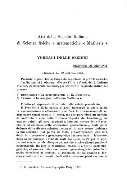 Periodico di matematiche storia, didattica, filosofia