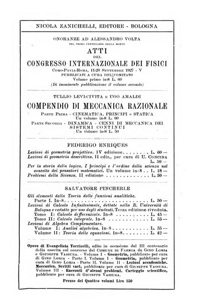 Periodico di matematiche storia, didattica, filosofia