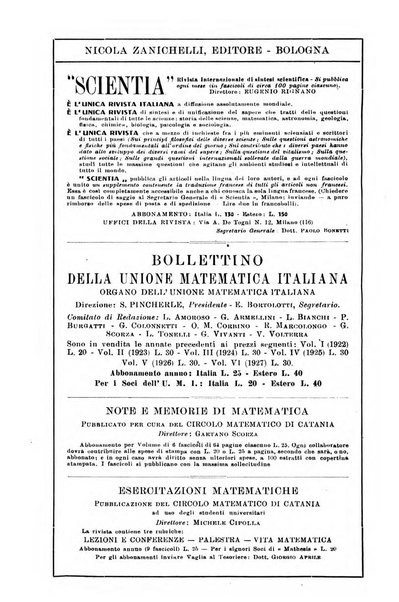 Periodico di matematiche storia, didattica, filosofia