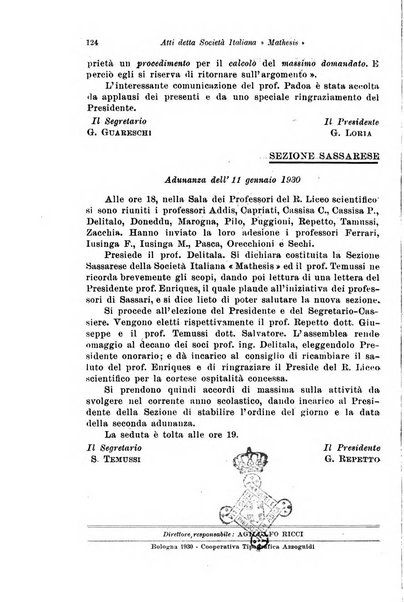 Periodico di matematiche storia, didattica, filosofia