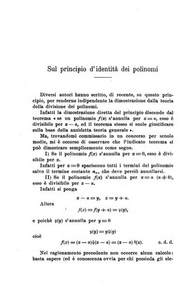 Periodico di matematiche storia, didattica, filosofia