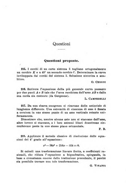 Periodico di matematiche storia, didattica, filosofia