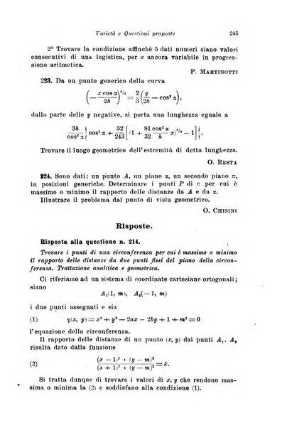 Periodico di matematiche storia, didattica, filosofia