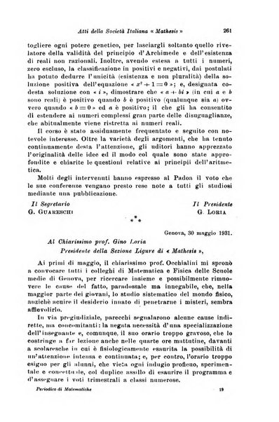 Periodico di matematiche storia, didattica, filosofia