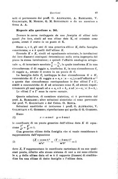 Periodico di matematiche storia, didattica, filosofia