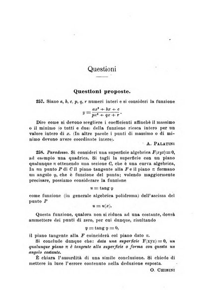 Periodico di matematiche storia, didattica, filosofia