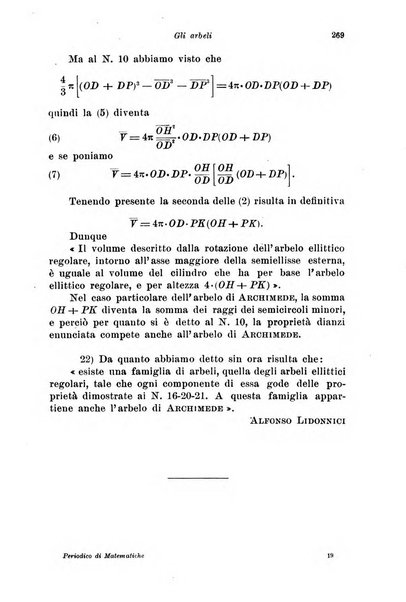 Periodico di matematiche storia, didattica, filosofia